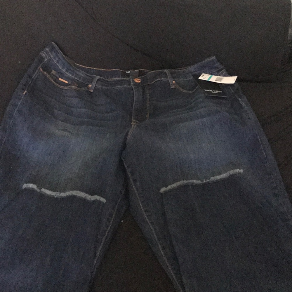 Nine west skinny cropped jeans